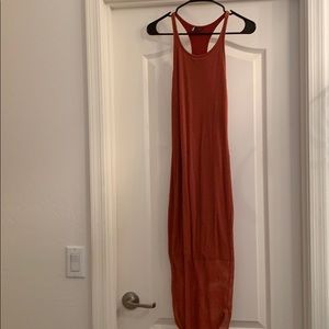 Sparkle and Fade razor back midi dress